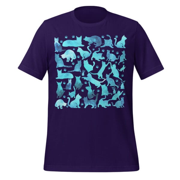 cute cat shirts for women, men and kids Cosmos Style  - Unisex t-shirt - Image 4