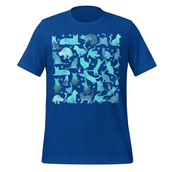 cute cat shirts for women, men and kids Cosmos Style  - Unisex t-shirt - Image 7