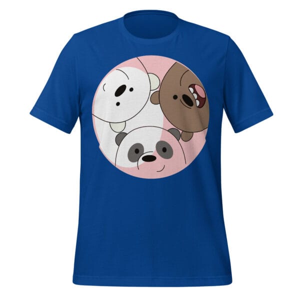 We Bare Bears T Shirt – Cute, Comfy & Totally Panda-monium! - Unisex t-shirt 2025 - Image 7