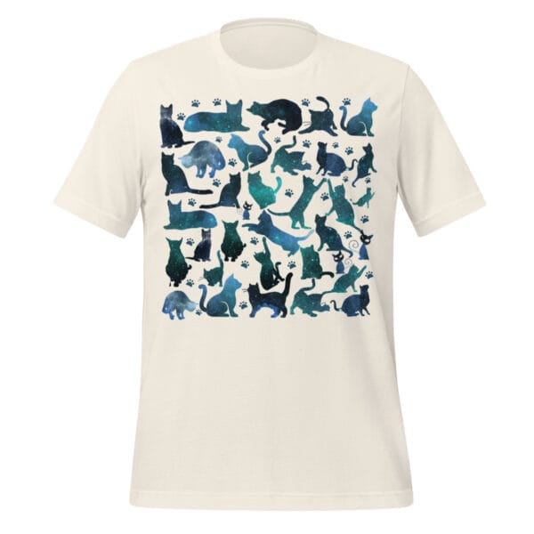 galaxy cat shirt - Unisex t-shirt - Galaxy cats Pattern - Image 13