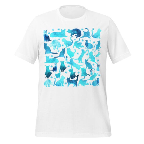 cute cat shirts for women, men and kids Cosmos Style  - Unisex t-shirt - Image 8