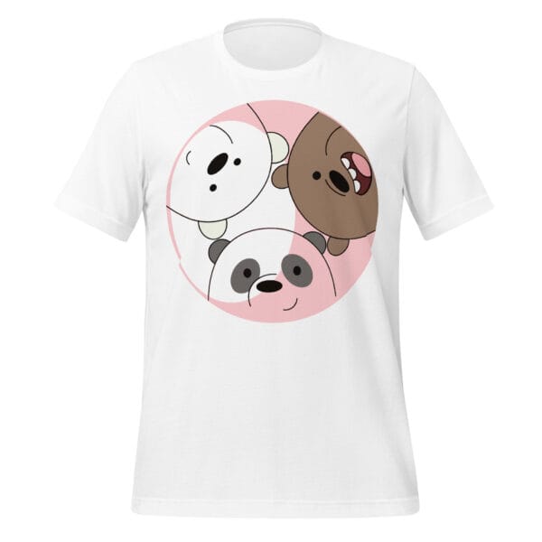 We Bare Bears T Shirt – Cute, Comfy & Totally Panda-monium! - Unisex t-shirt 2025 - Image 14