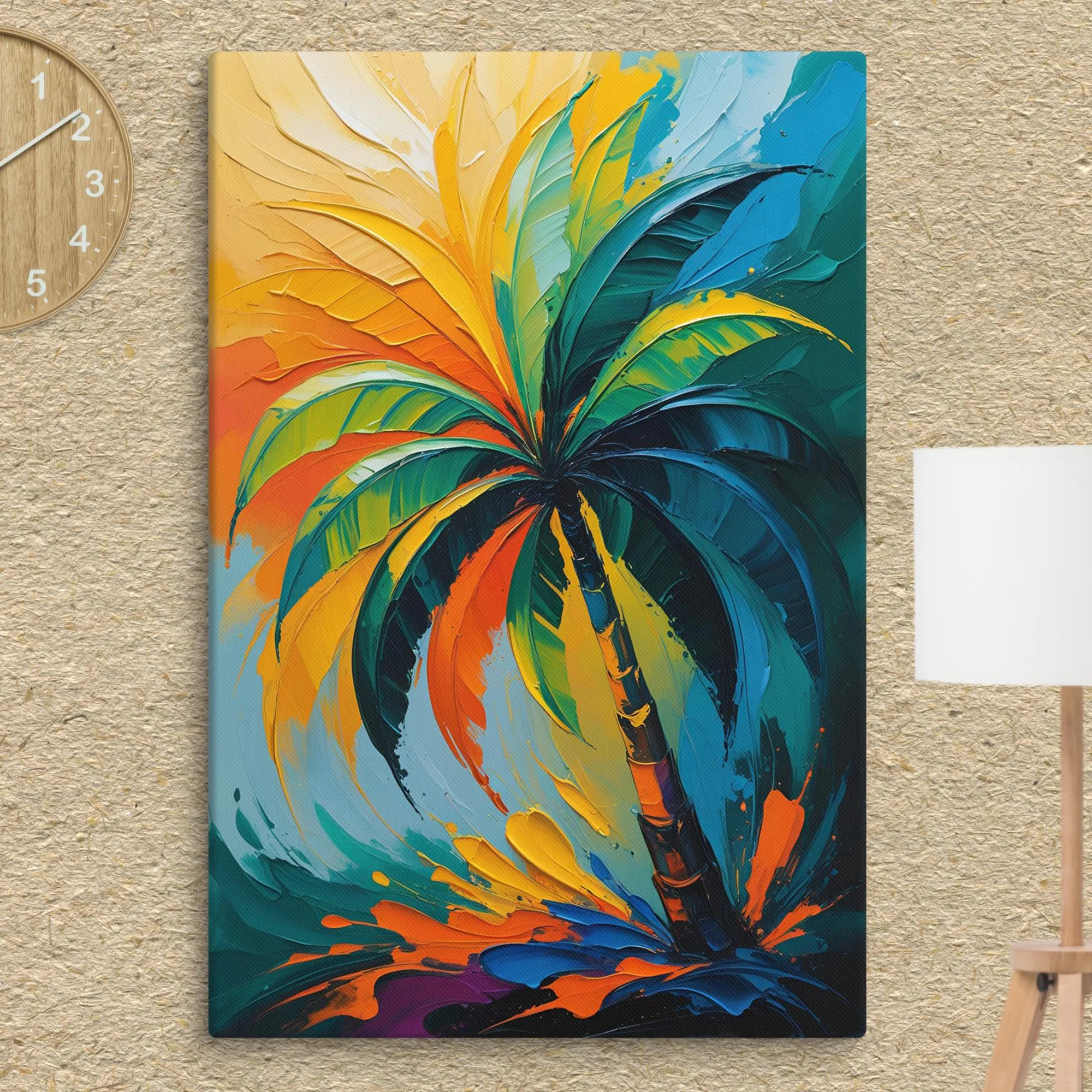 Palm Tree Canvas Wall Art: Bring Tropical Vibes into Your Home