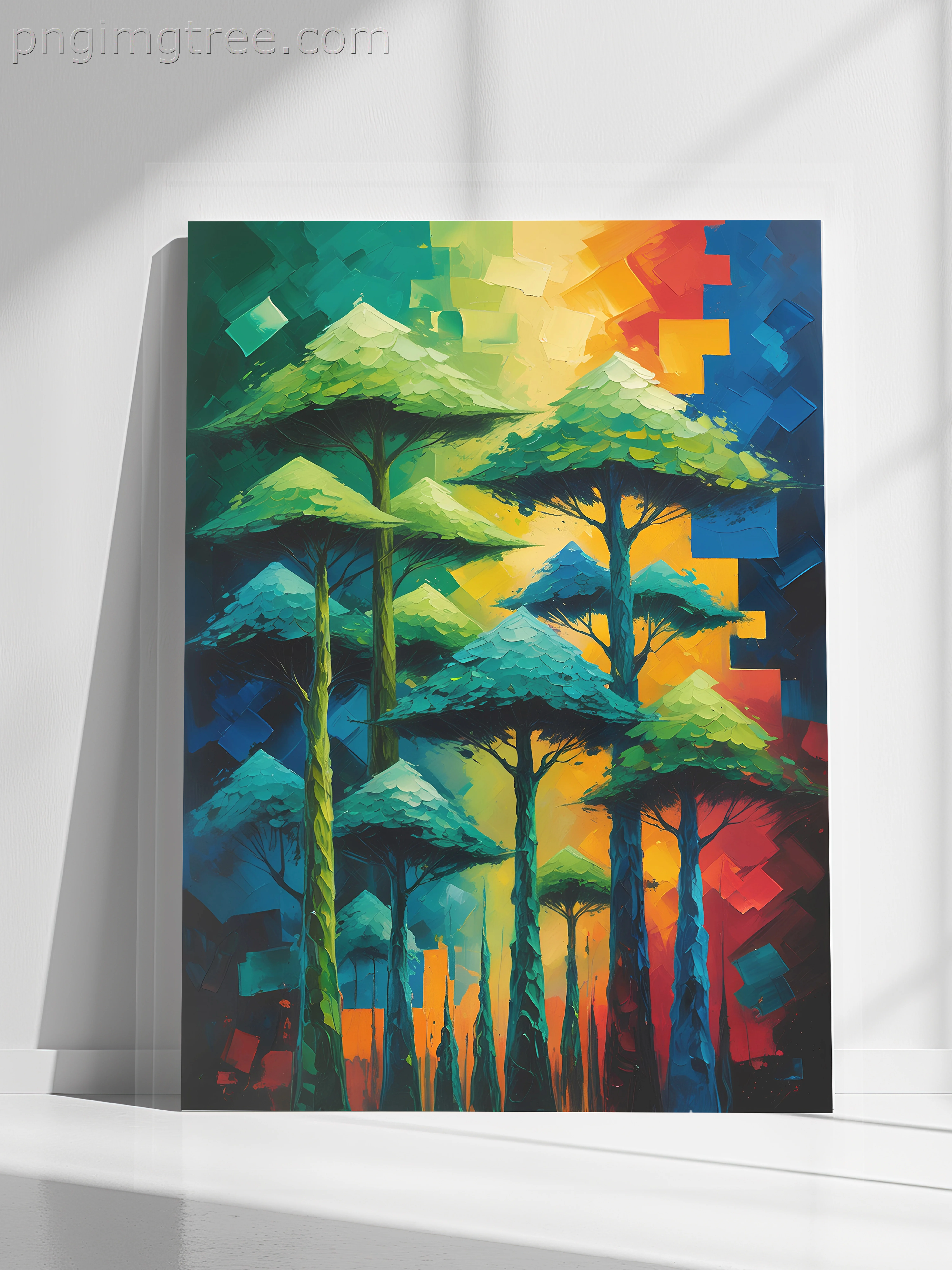 Palm Leaf Canvas Art: Elevate Your Space with Tropical Elegance